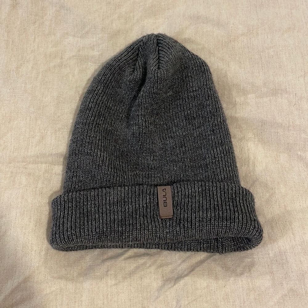 Bula Mens Beenie- Grey